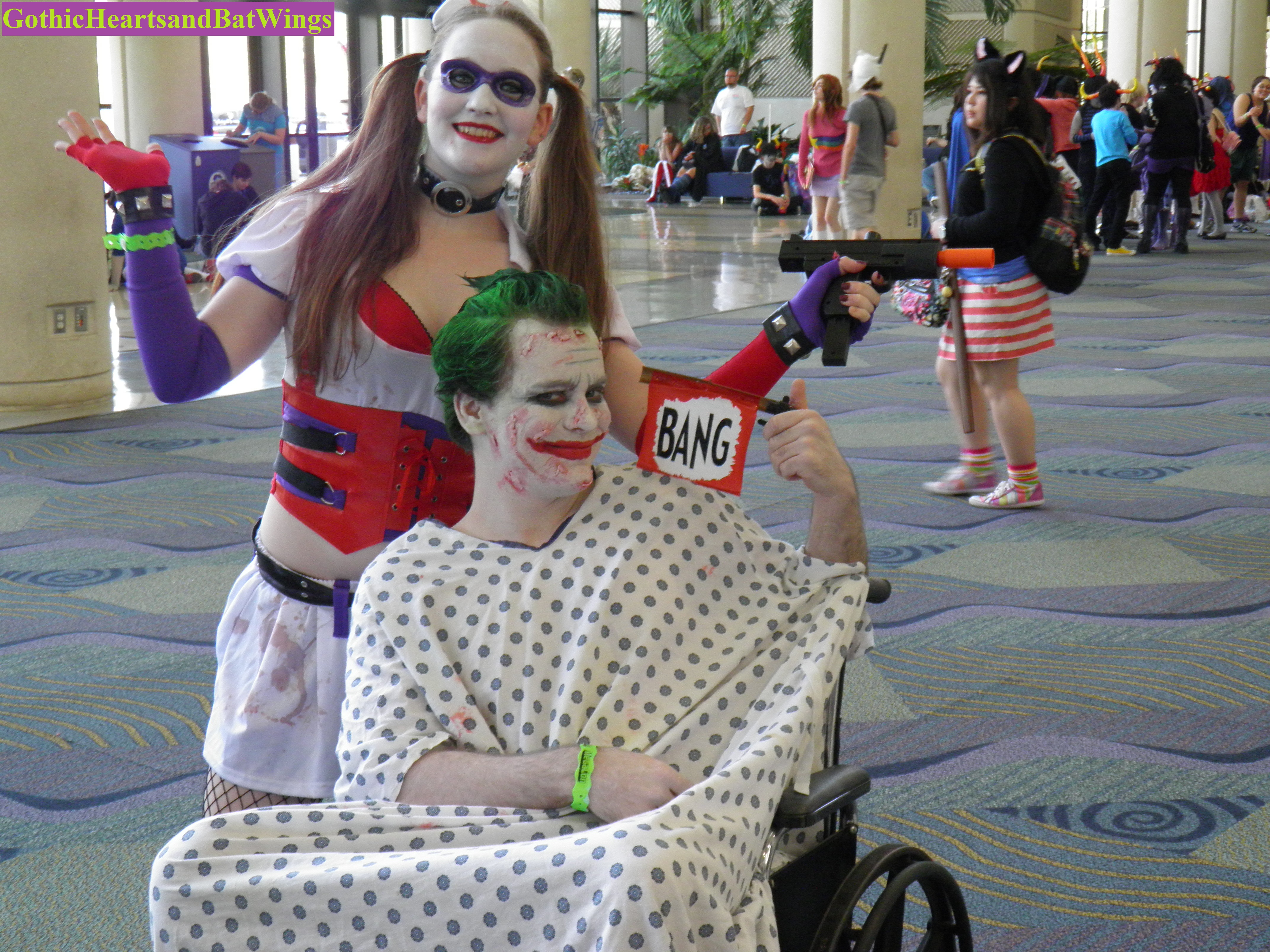 Patient: Jokerâ€¦ Doctor: Harley Quinnâ€¦. BANG BANG!!